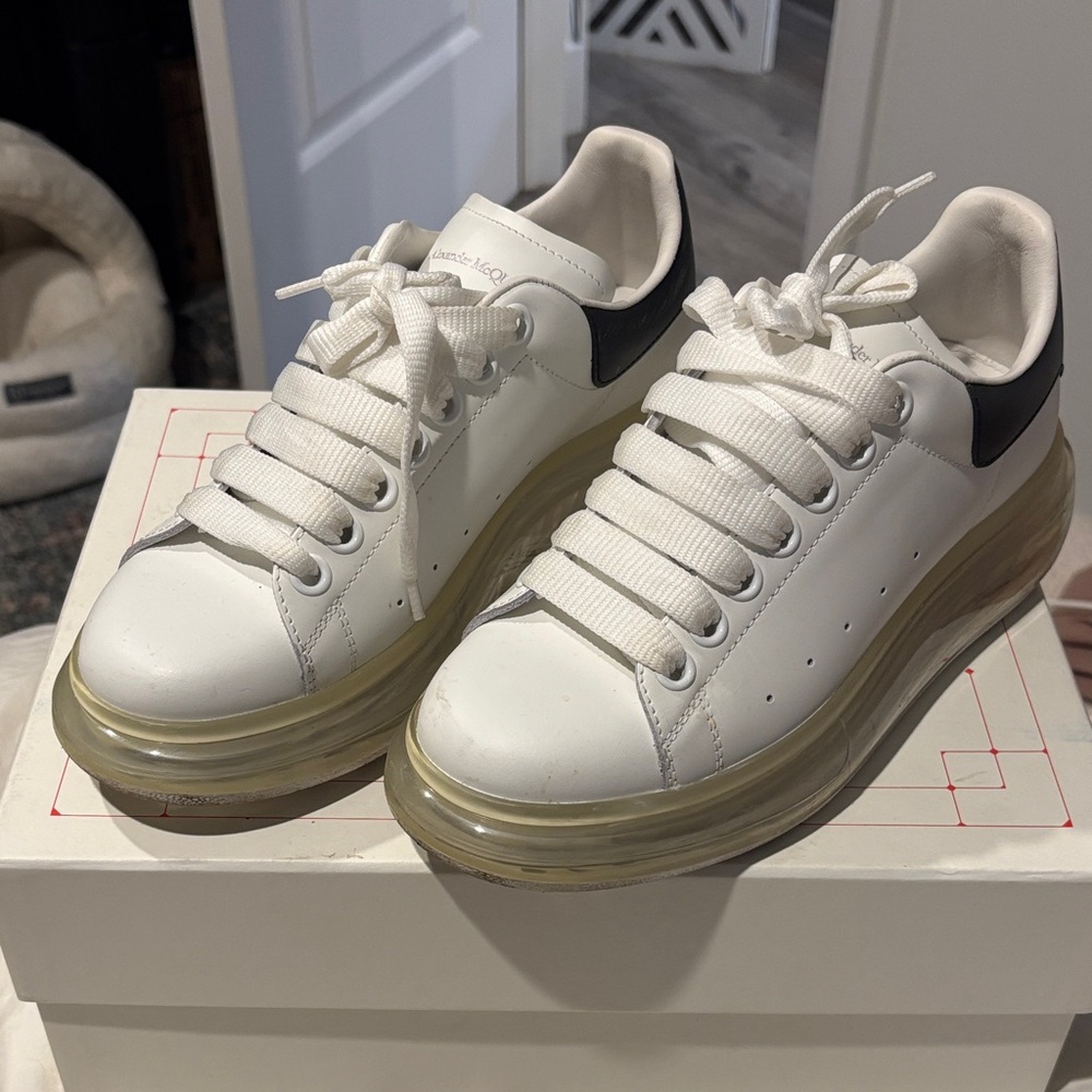 Alexander McQueen sneakers.